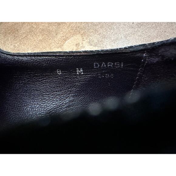 Donald J Pliner Shoes Womens 8M Green Darsi Paisley Embroidered Loafer Slip On - Picture 6 of 6